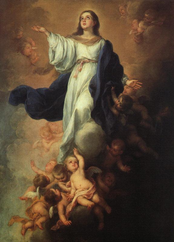 Bartolome Esteban Murillo Assumption of the Virgin oil painting picture